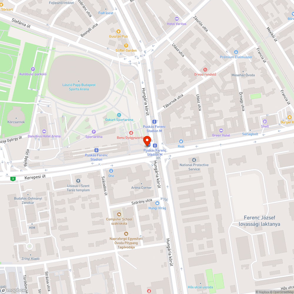 Lekopott zebra kerékpárúton bejelentés helye