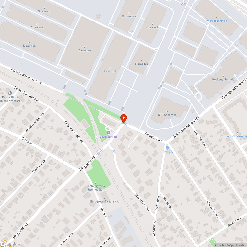 Illegális autógumi lerakat bejelentés helye