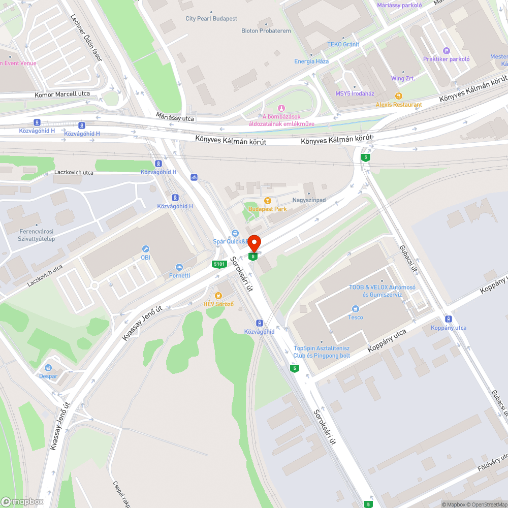 Aknafedlap körüli útsüllyedés bejelentés helye