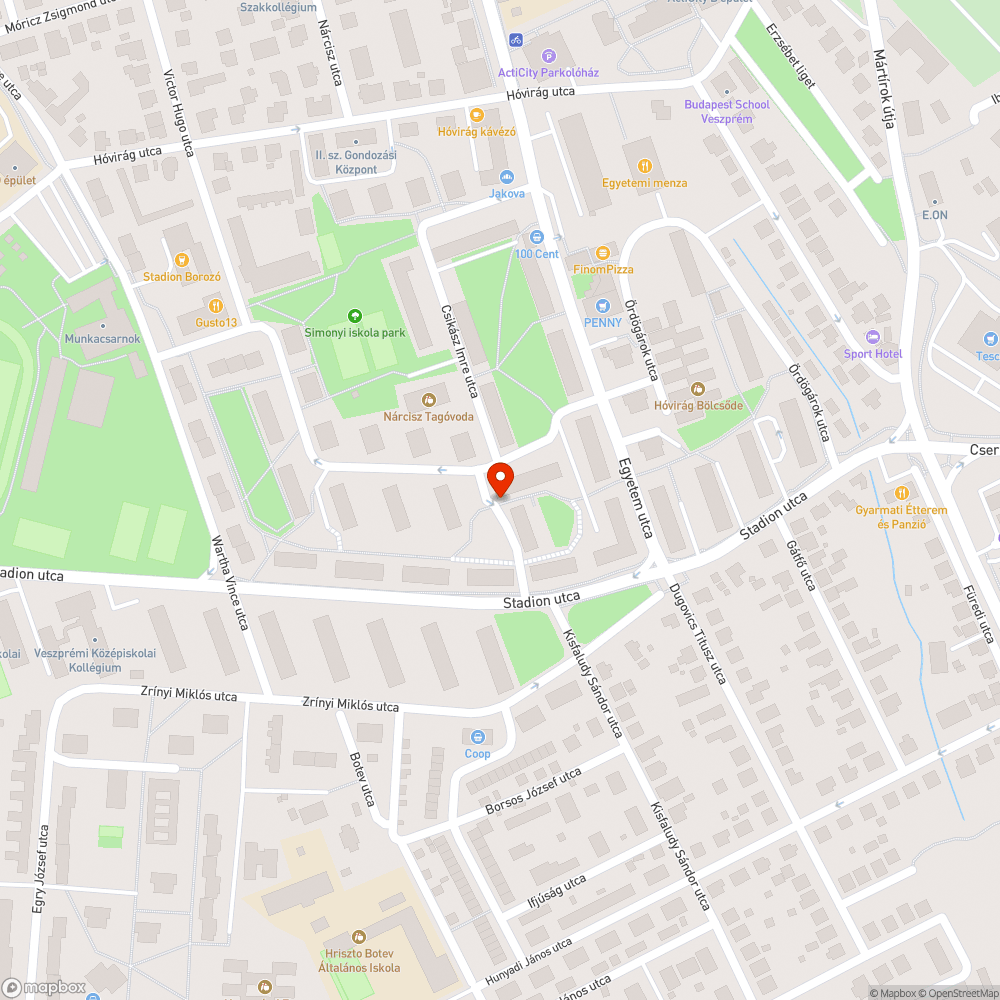 Összetört lampabúra bejelentés helye