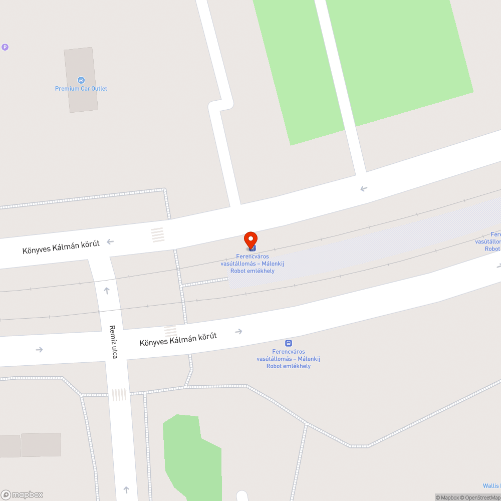 Graffiti bejelentés helye