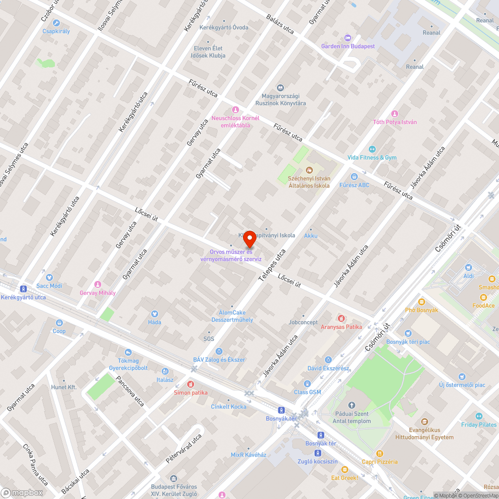 Szabálytalan parkolás bejelentés helye