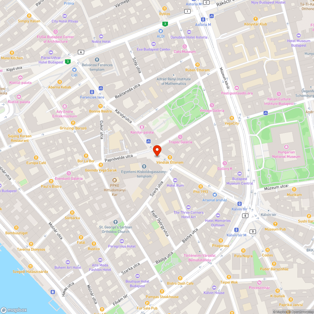 Balesetveszélyes párakapu bejelentés helye