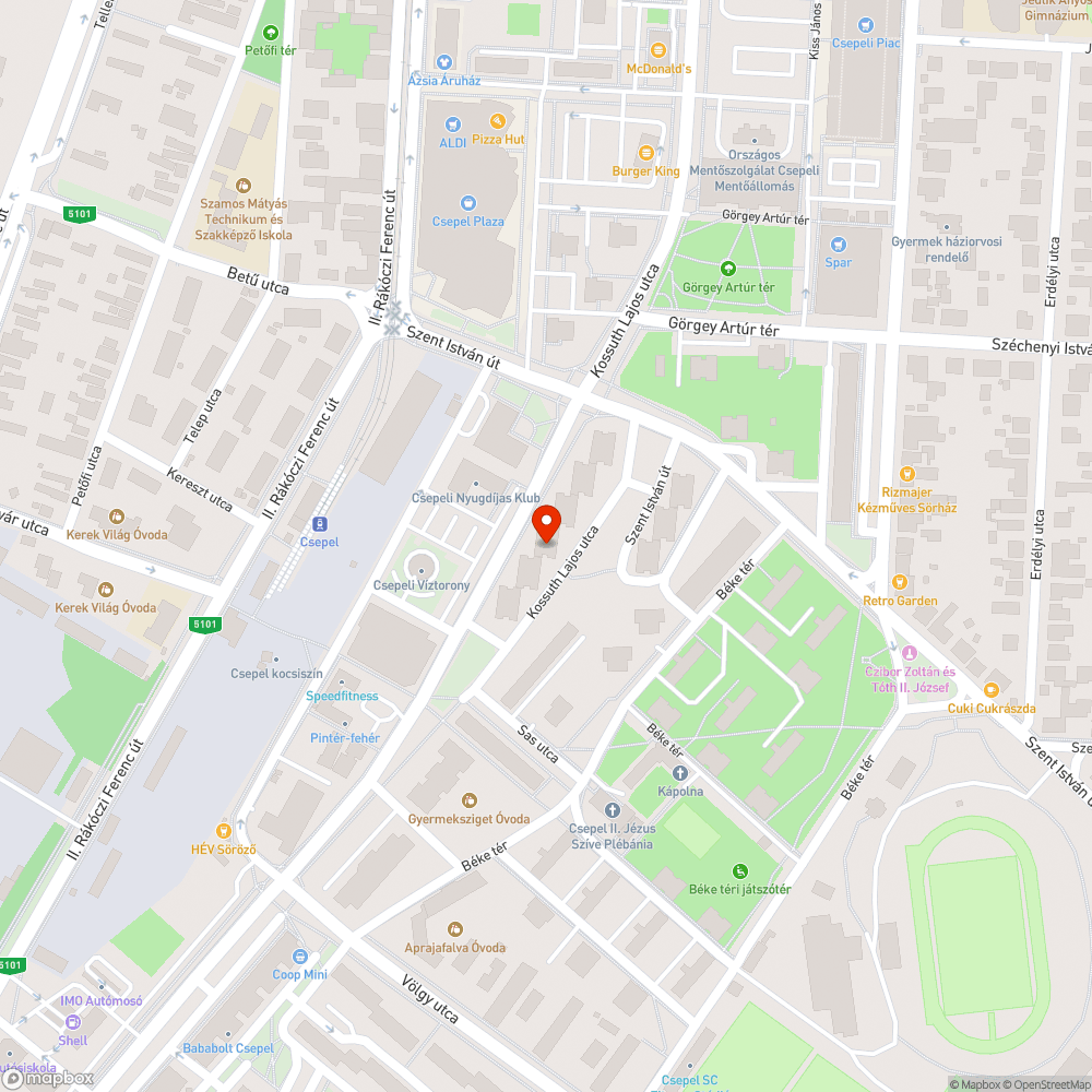 Parkolóban régóta álló autó bejelentés helye