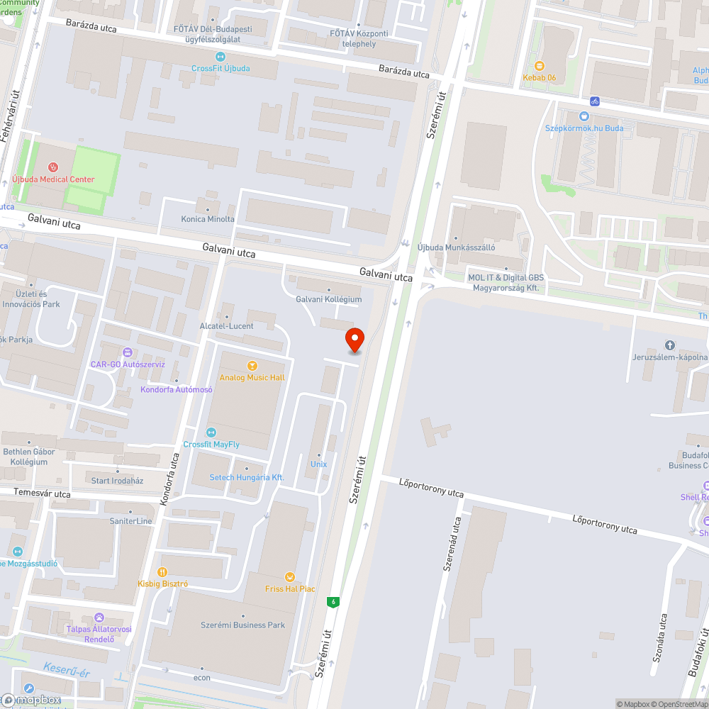 Gyökerek miatt repedezett kerékpárút bejelentés helye