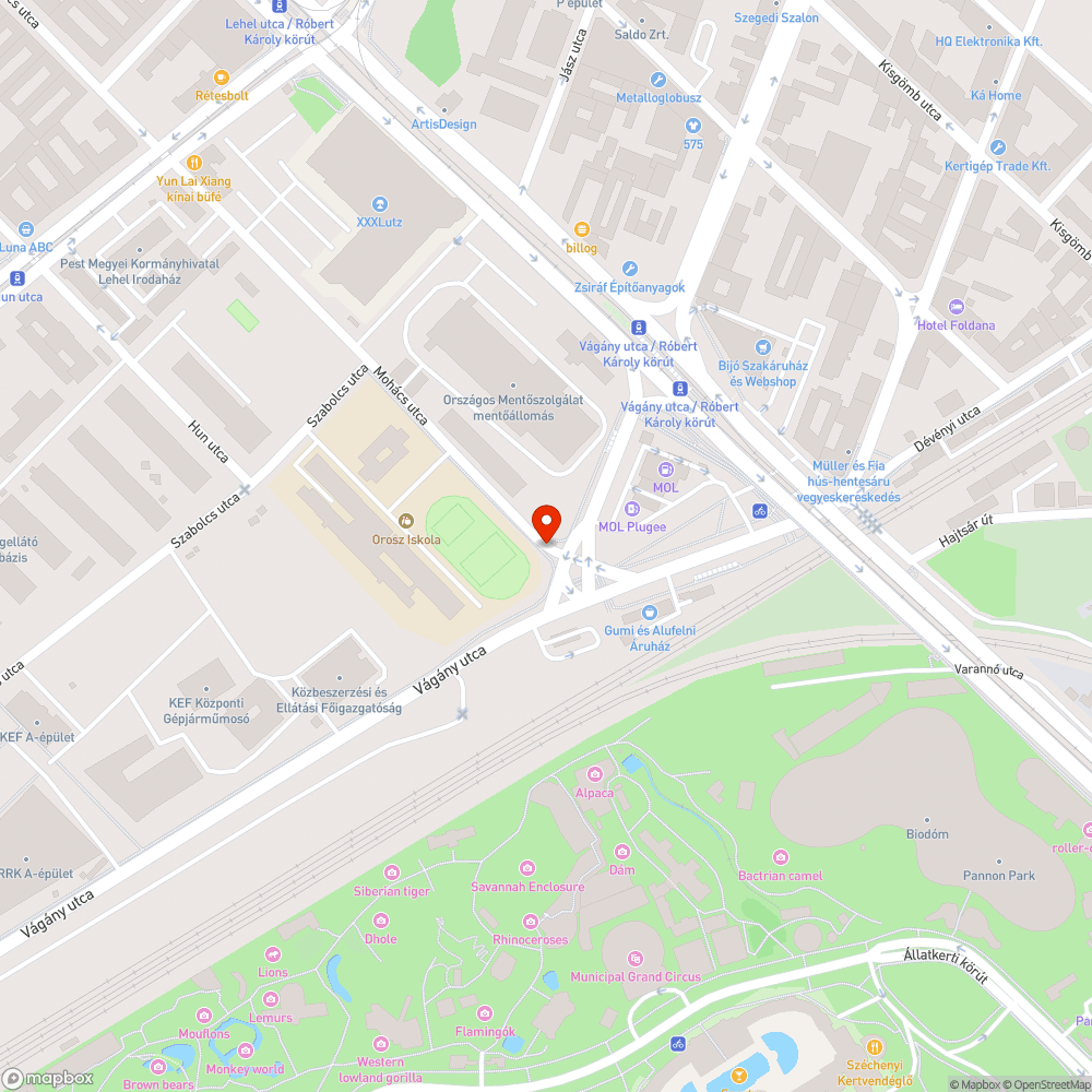 Graffitis elektromos szekrény bejelentés helye