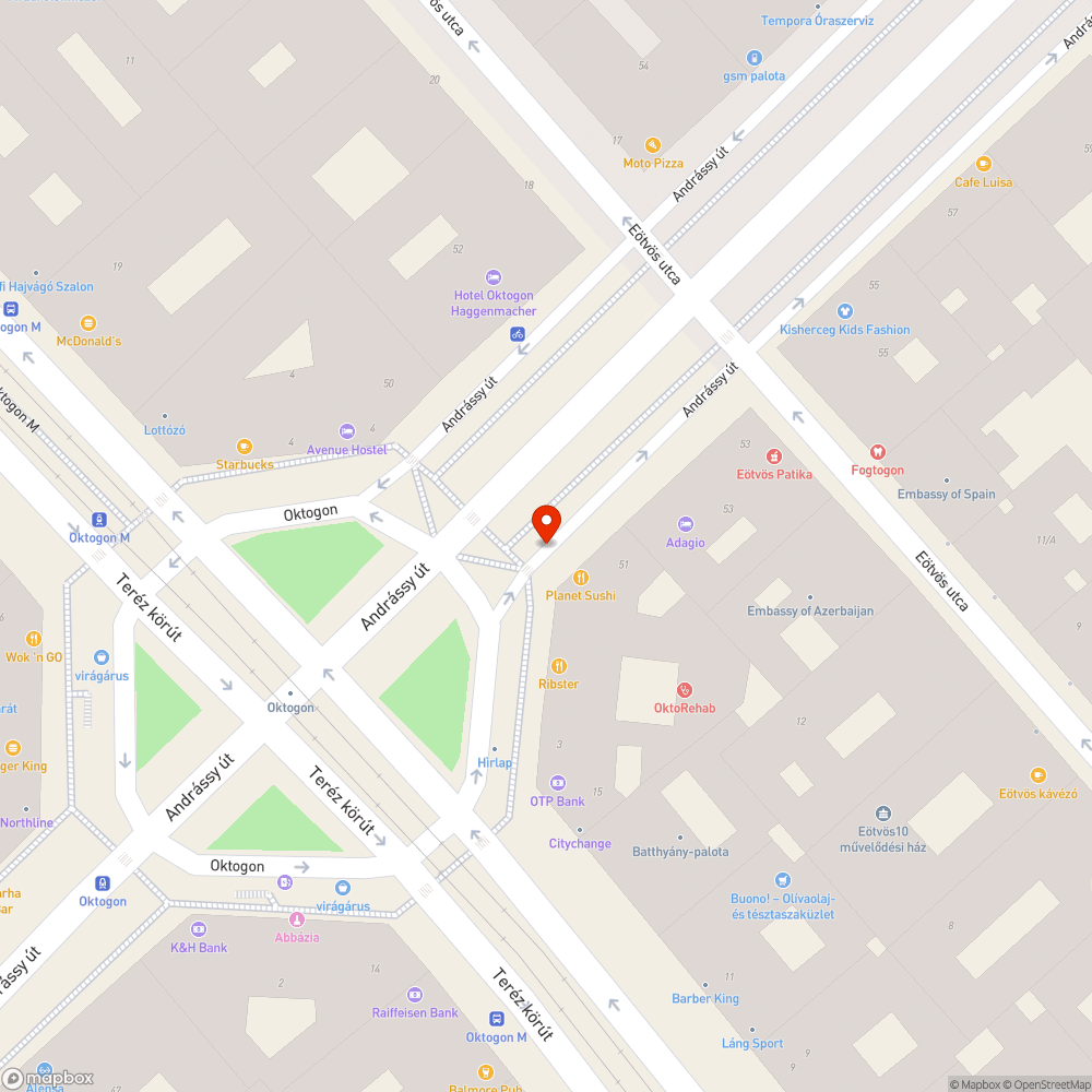 Kátyú bejelentés helye