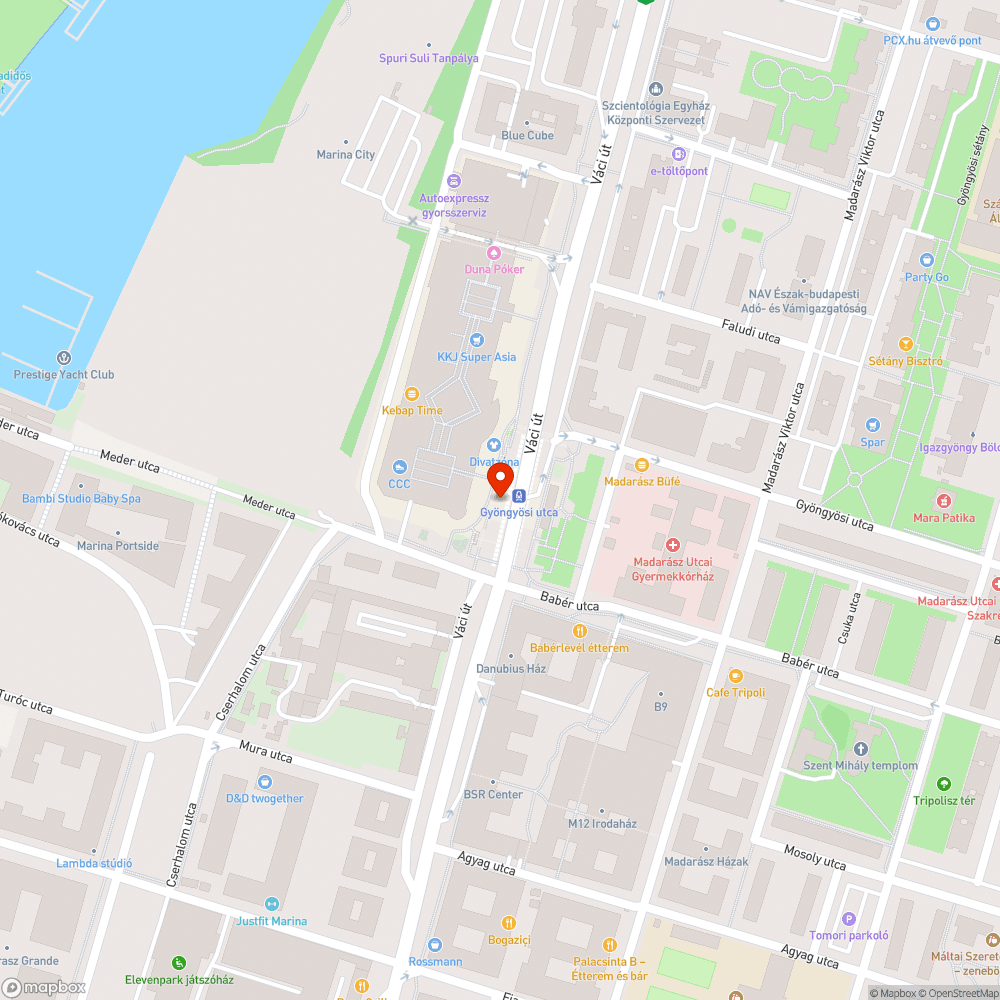 Hálókocsi bejelentés helye