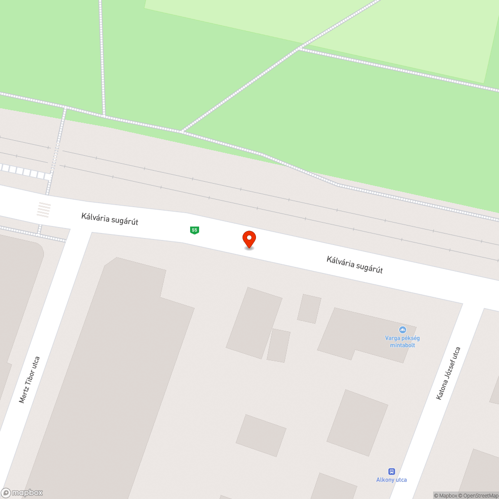 Eldugult csatorna bejelentés helye