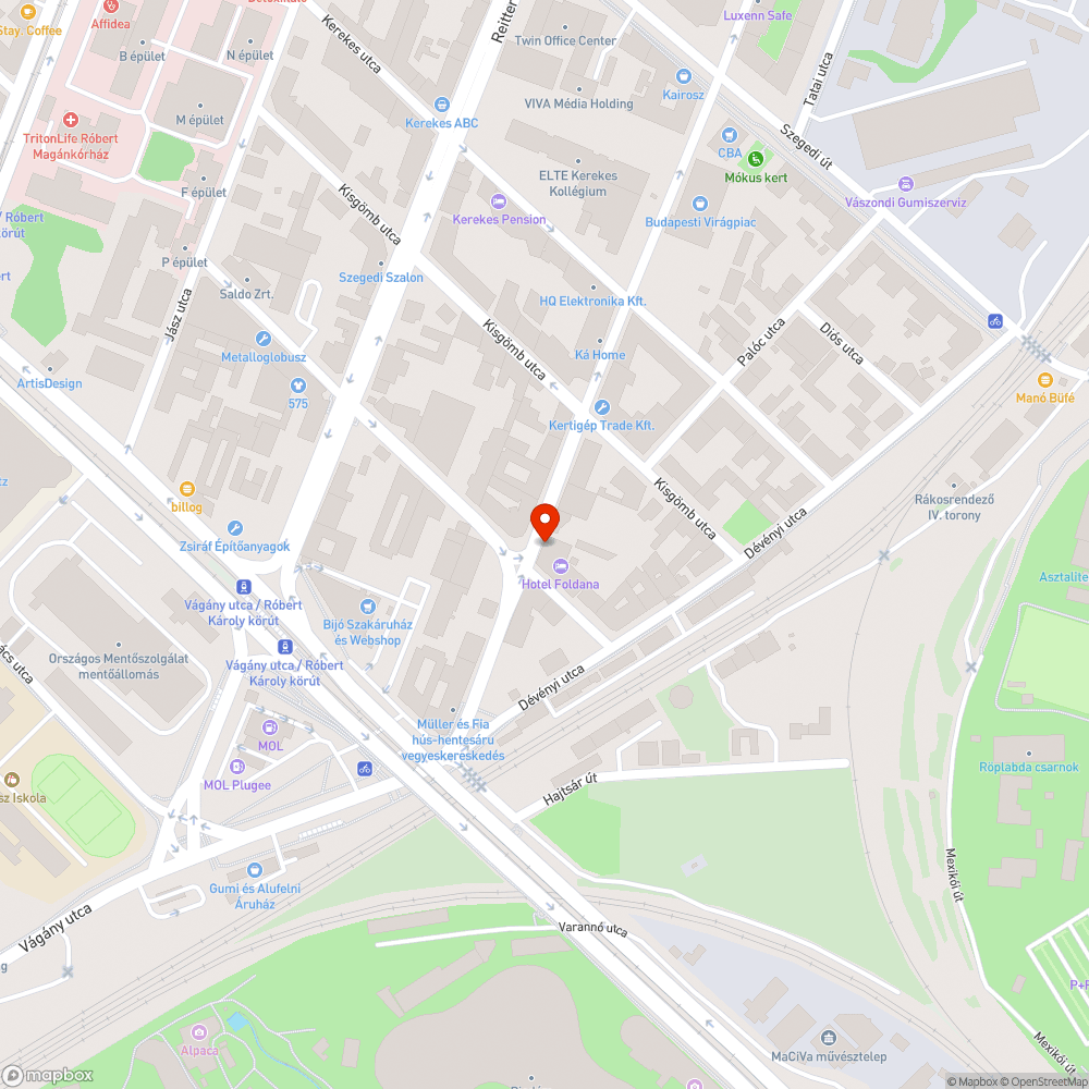 Gazos járda bejelentés helye