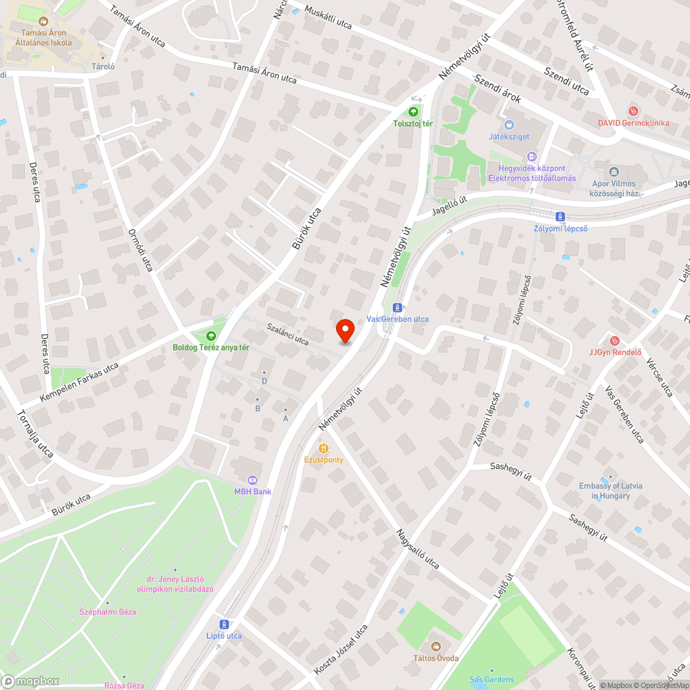 Szabálytalan parkolás - gyalogátkelő - járda bejelentés helye