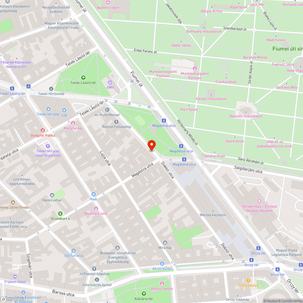 Használaton kívülinek tűnő rossz állapotú postaláda bejelentés helye