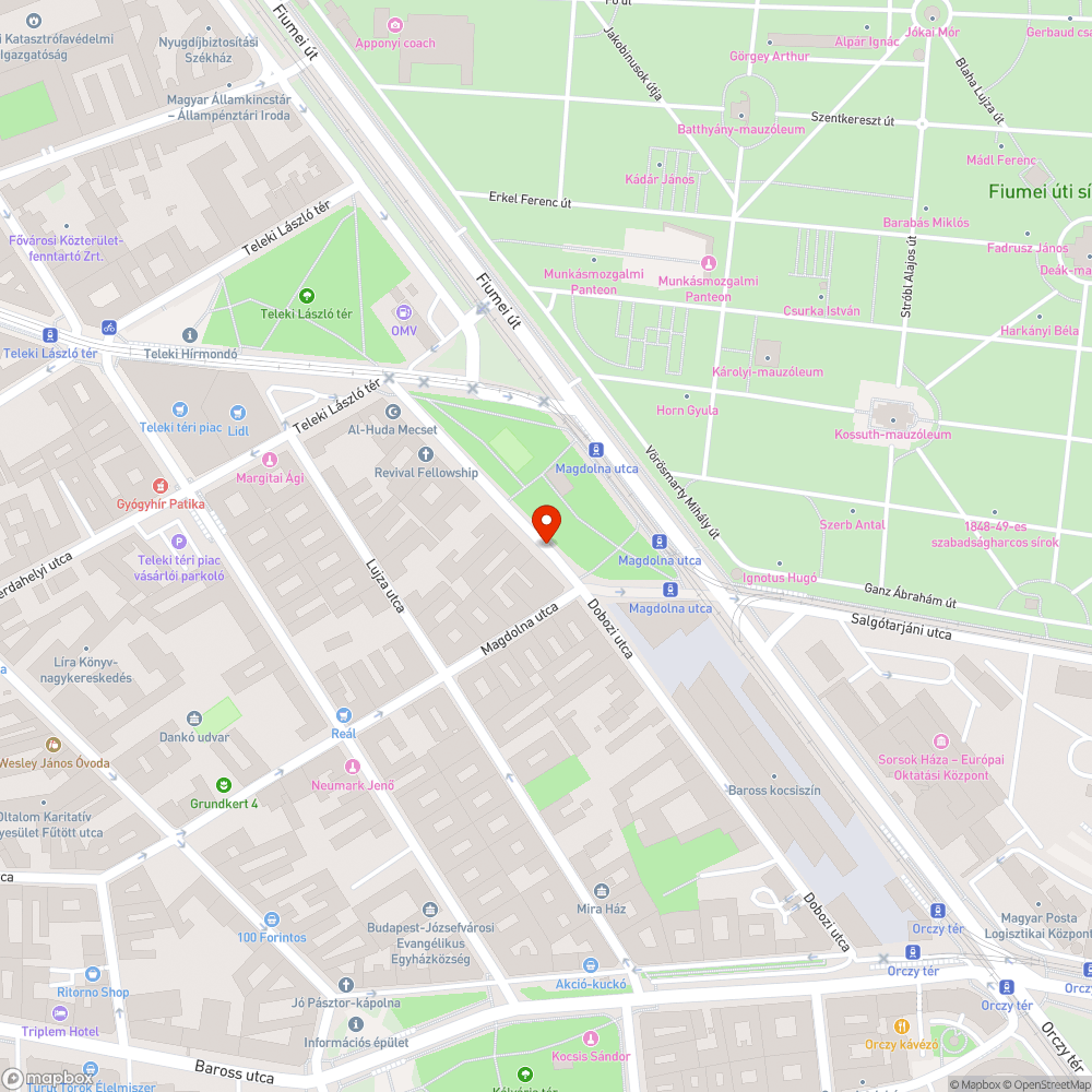 Felújítás után megsüllyedt/kilyukadt járda bejelentés helye