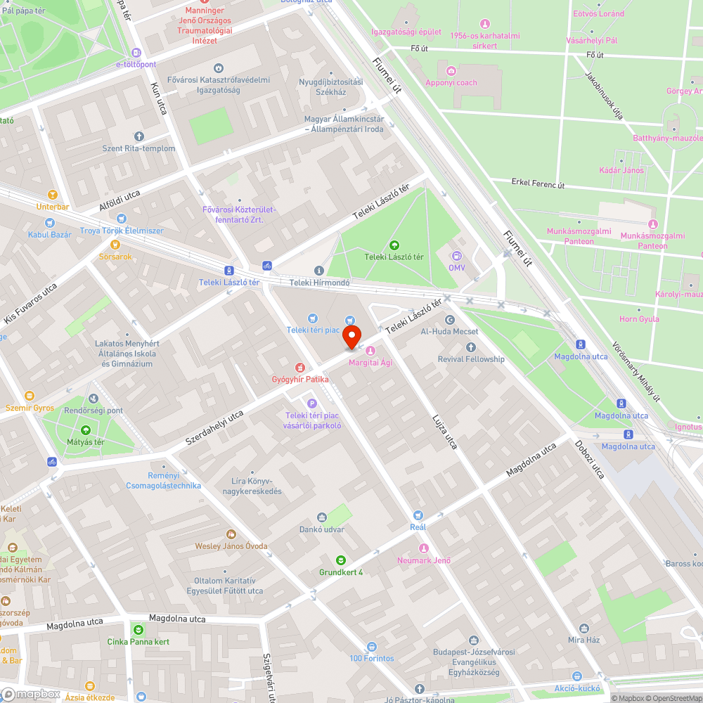 Szét tört szemetes bejelentés helye