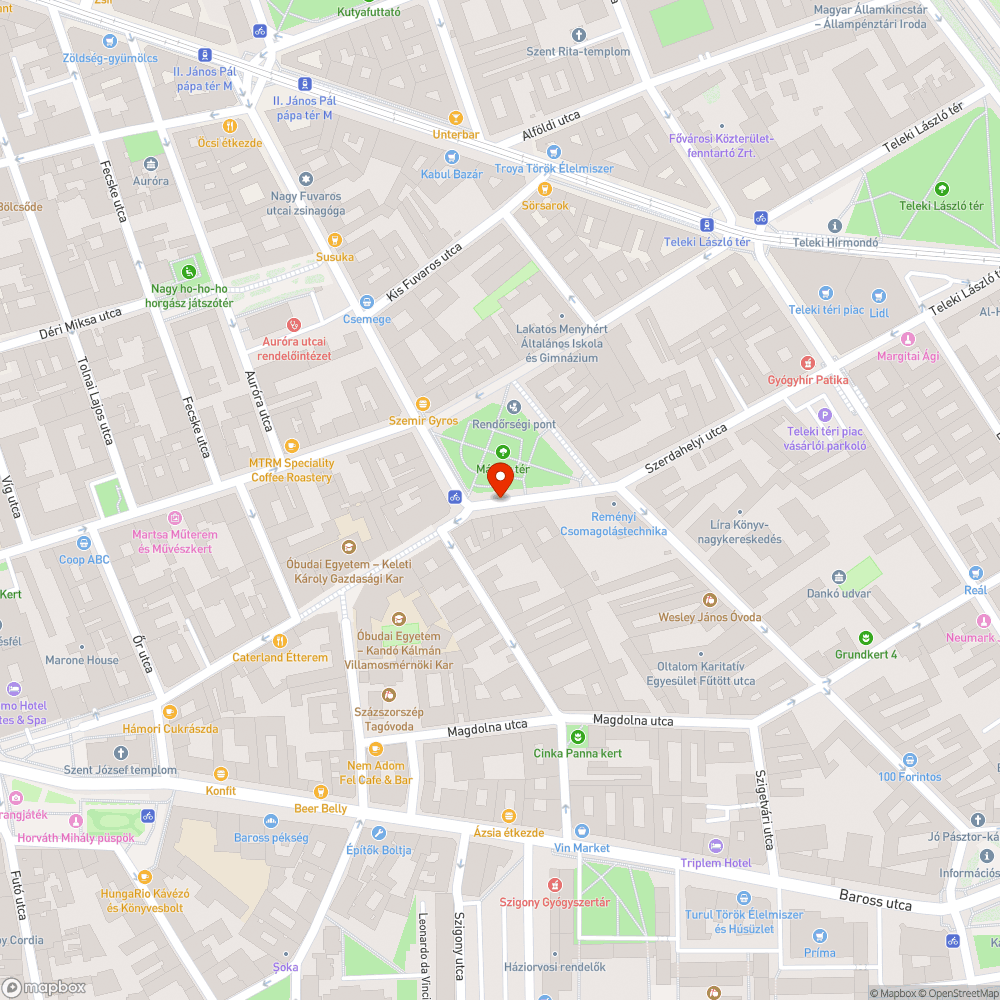 Kidöntött tábla bejelentés helye