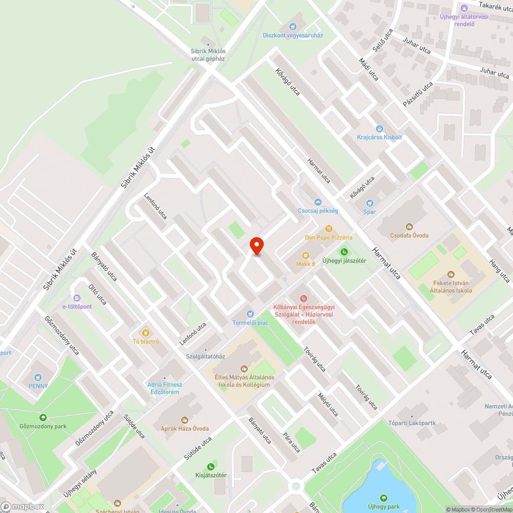 Letört faág bejelentés helye