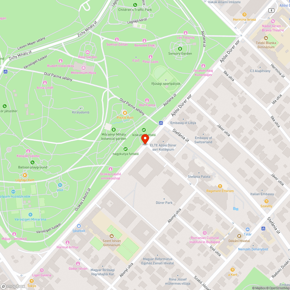 Veszélyes gyalogátkelőhely bejelentés helye