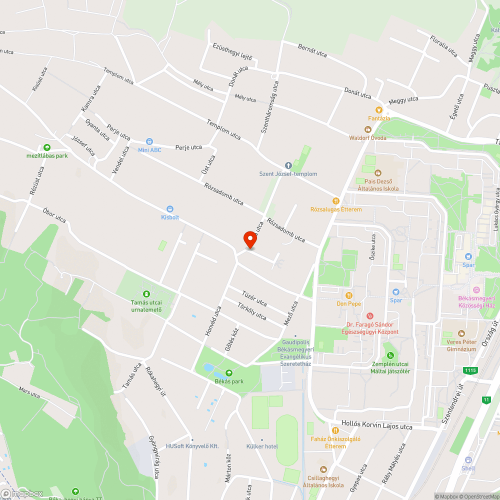 Ezüstkő utca brit jogszabályok szerinti táblakihelyezésének javítása bejelentés helye