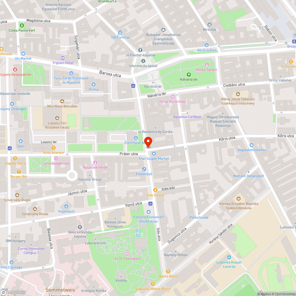 Hiányzó szemetes vödör bejelentés helye