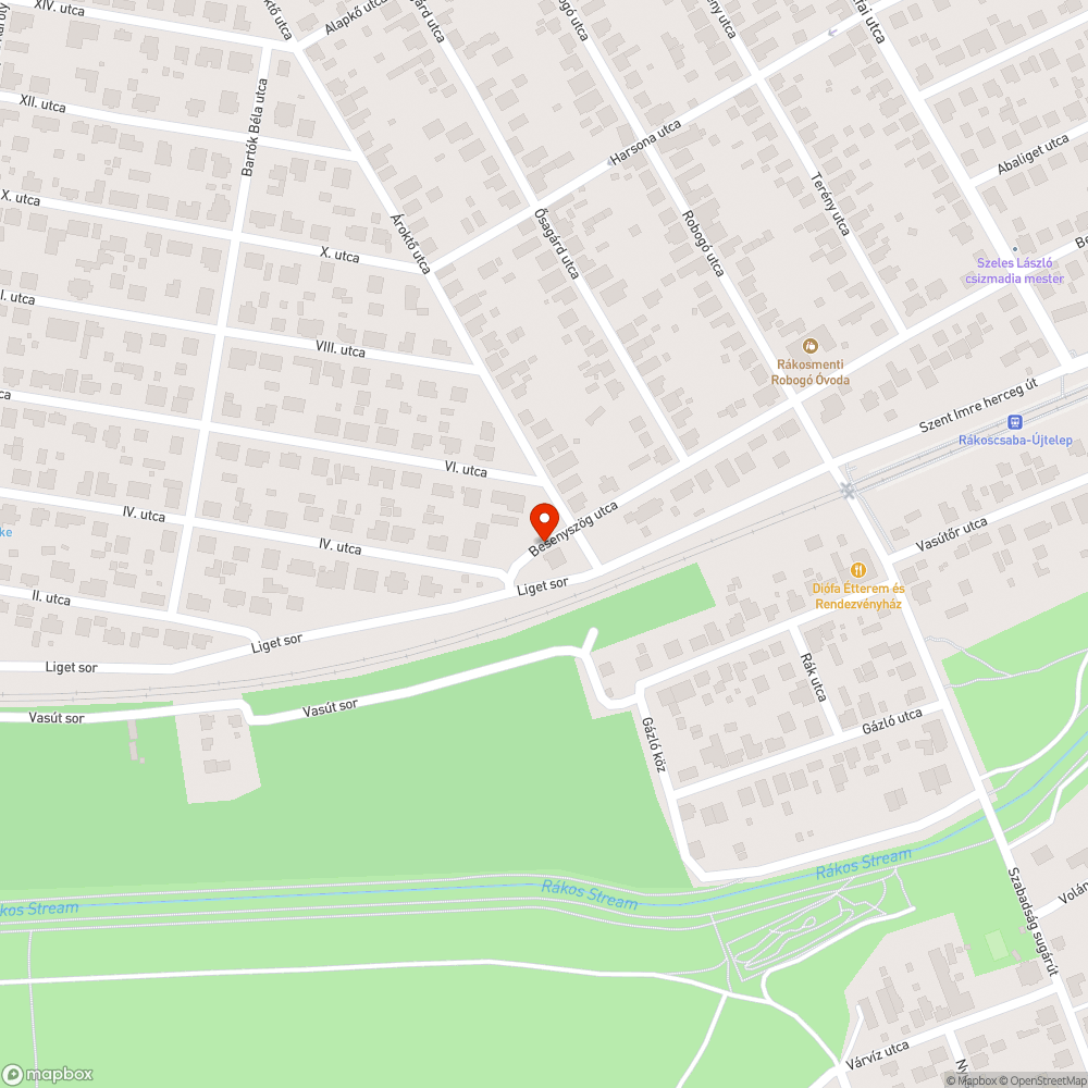 Ottfelejtett zsákok bejelentés helye