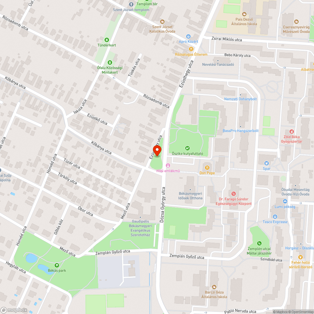 Hatalmas a fű bejelentés helye