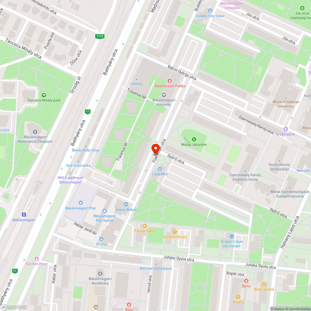 Felnyomódott aszfalt miatt lehetetlen a parkolás bejelentés helye