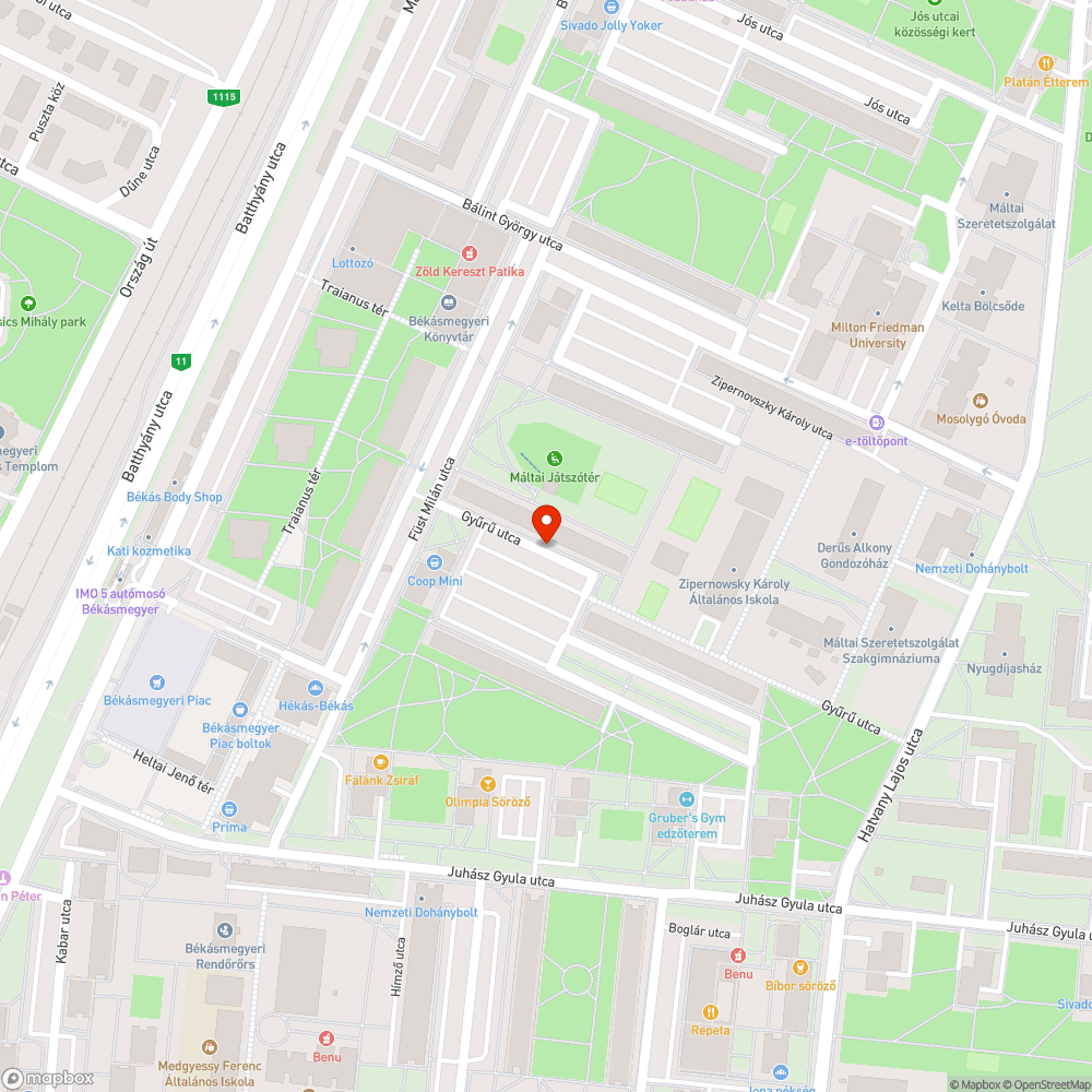 Felnyomódott aszfalt miatt lehetetlen a parkolás bejelentés helye