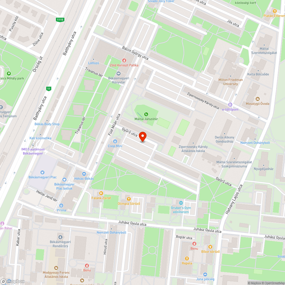 Felnyomódott aszfalt miatt lehetetlen a parkolás bejelentés helye