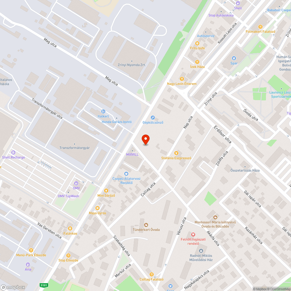 Járhatatlan gyalogjáró bejelentés helye