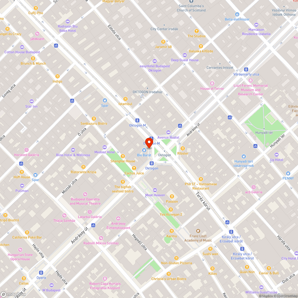 Mocsok és bűz az Oktogonon bejelentés helye