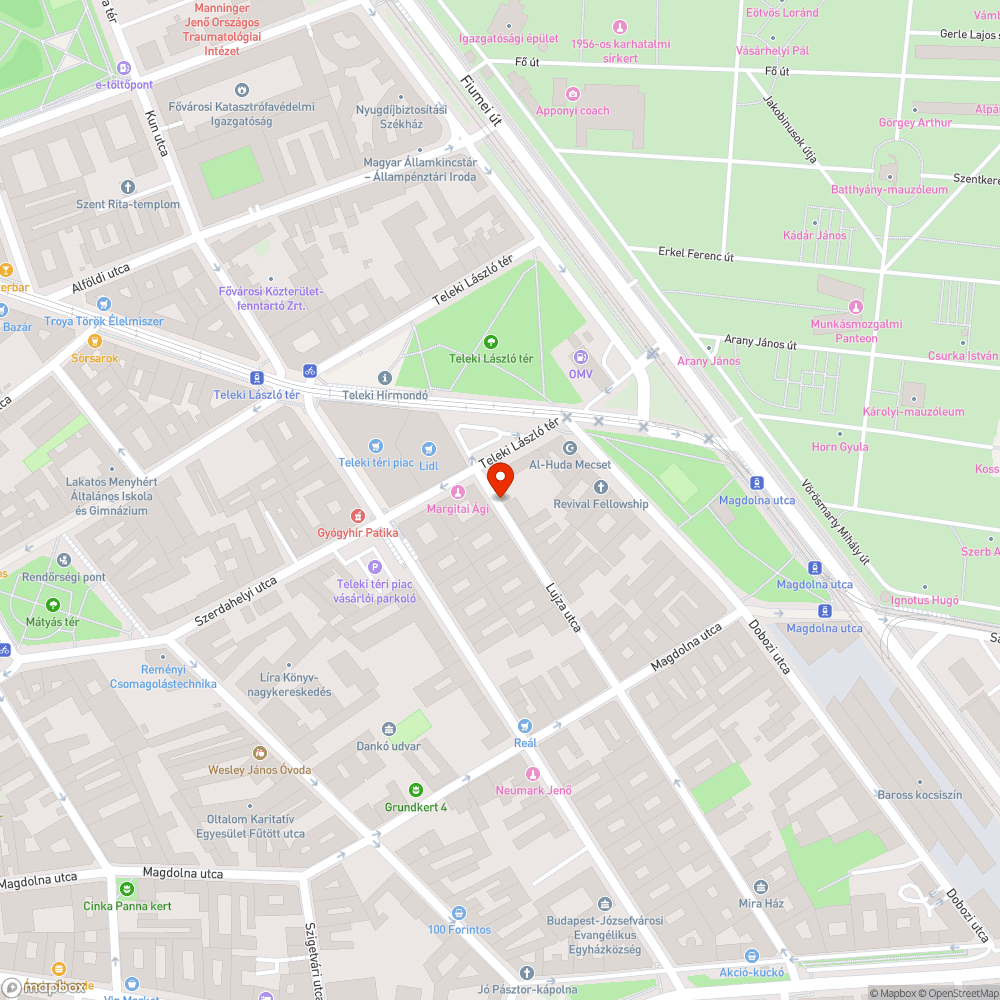 Rossz állapotban lévő doboz bejelentés helye