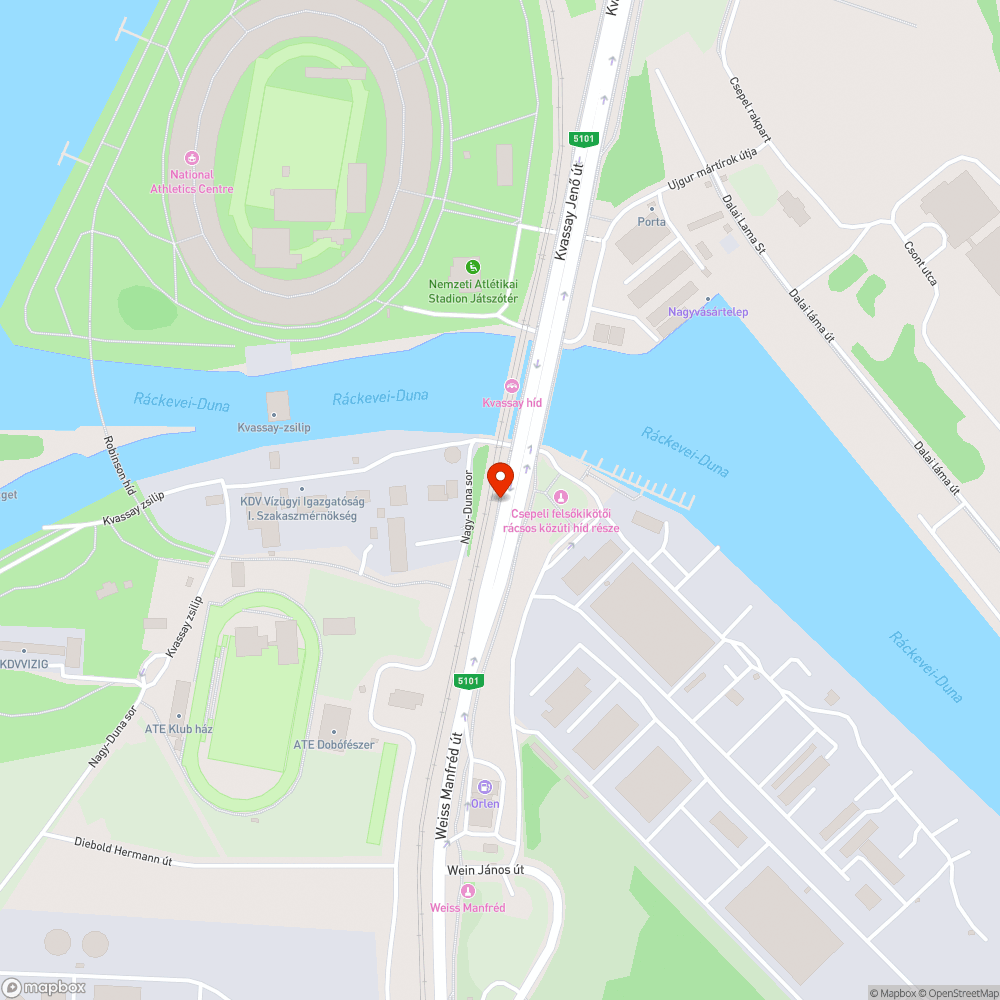 Beszakadt korlát bejelentés helye