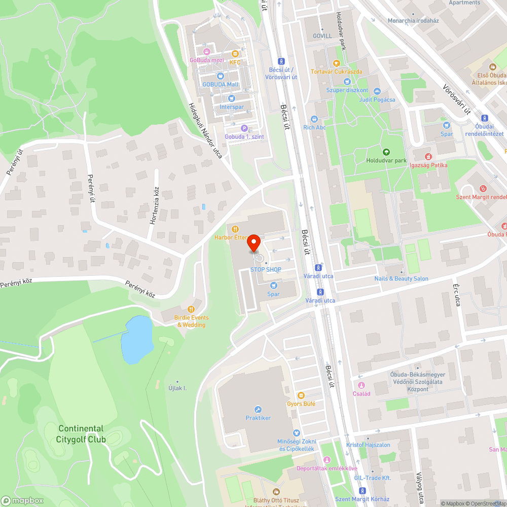 Eldugult bejelentés helye