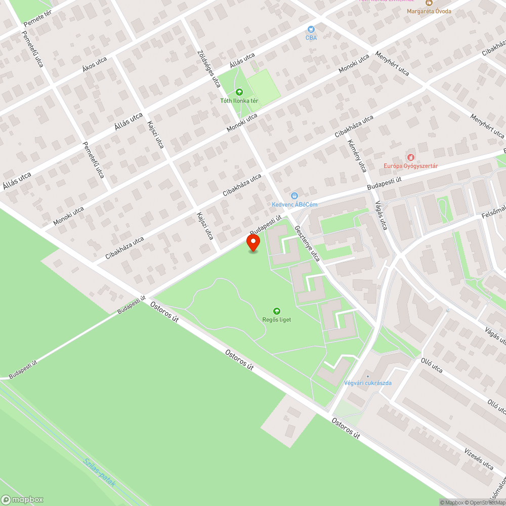 Funyiras bejelentés helye