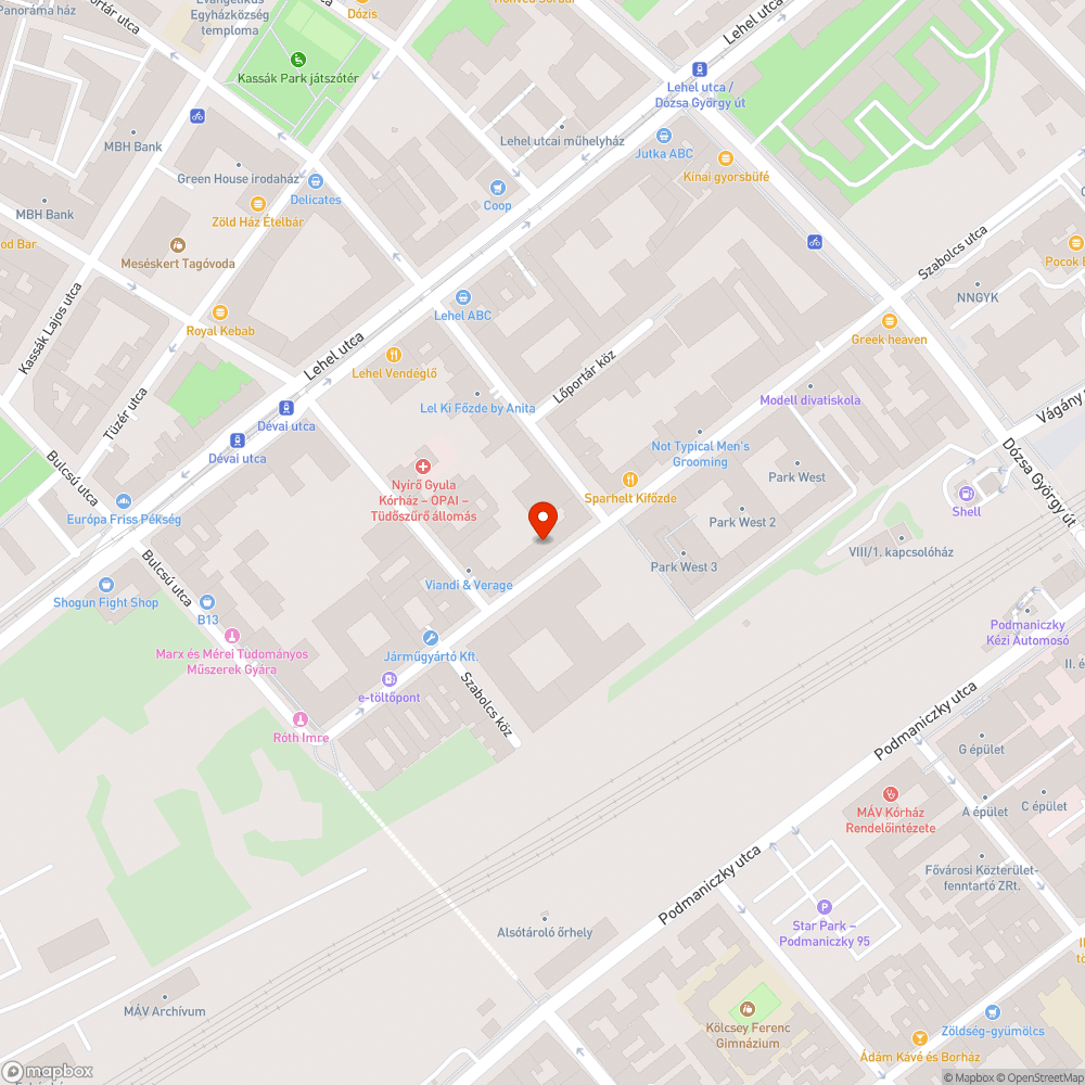 Veszélyes szintkülönbség bejelentés helye