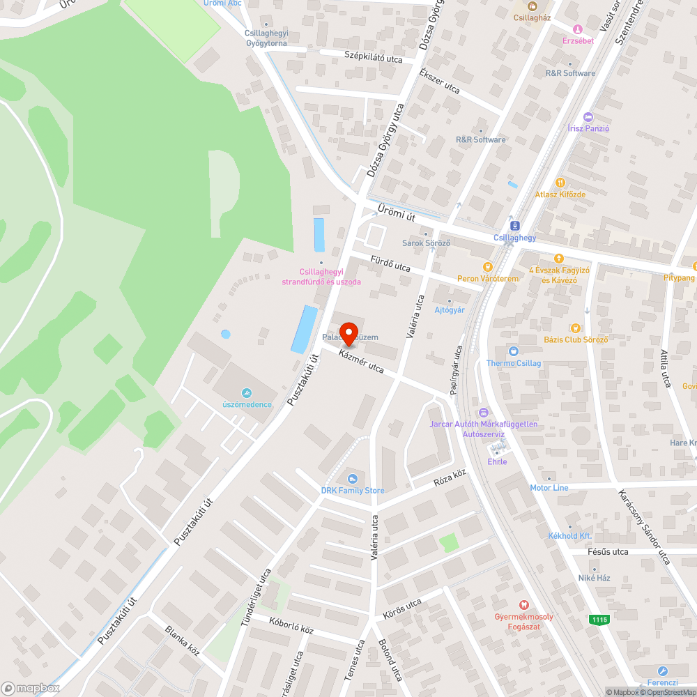 A Kázmér utcában egyik oldalon sincs járda bejelentés helye