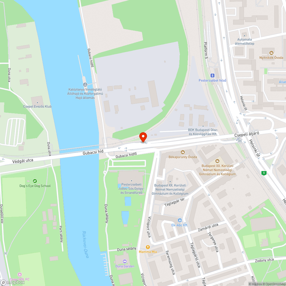 Szemetes, gyomos járda bejelentés helye