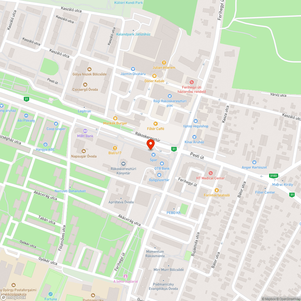 szemetes buszmegálló bejelentés helye