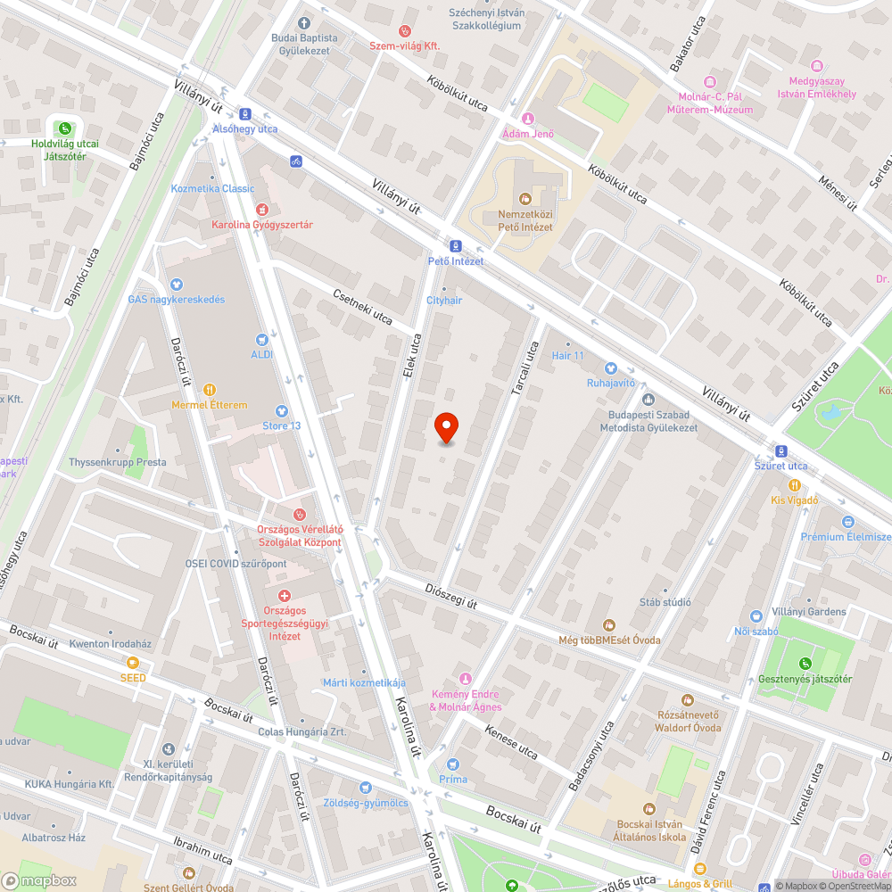 balesetveszélyes buszmegállo esővédő tető bejelentés helye