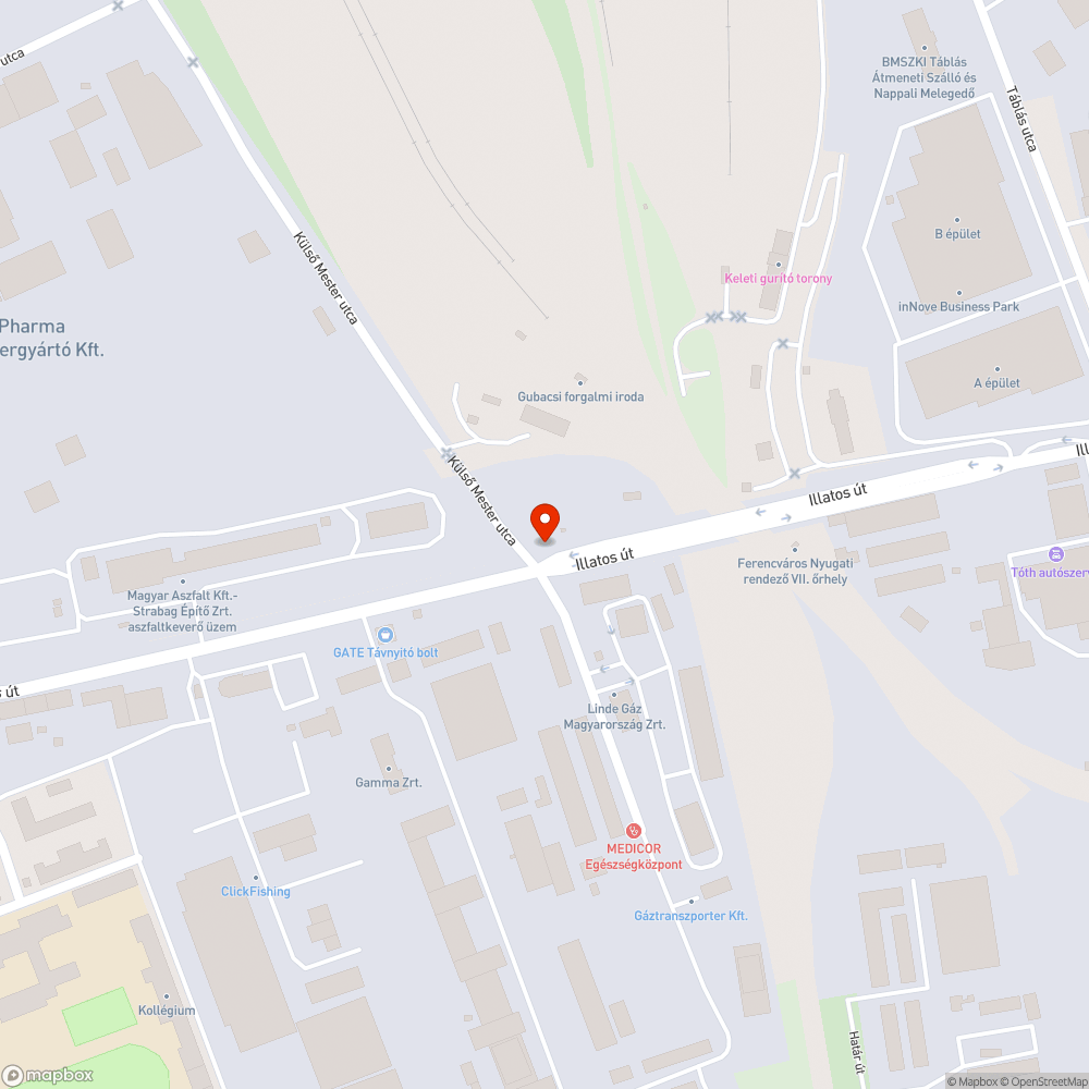 fa a kereszteződésben bejelentés helye