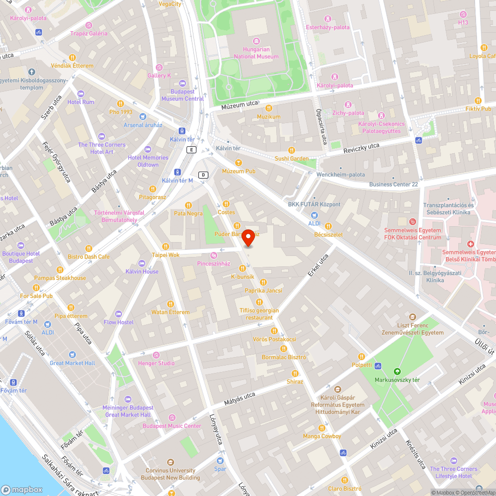 Szemét bejelentés helye