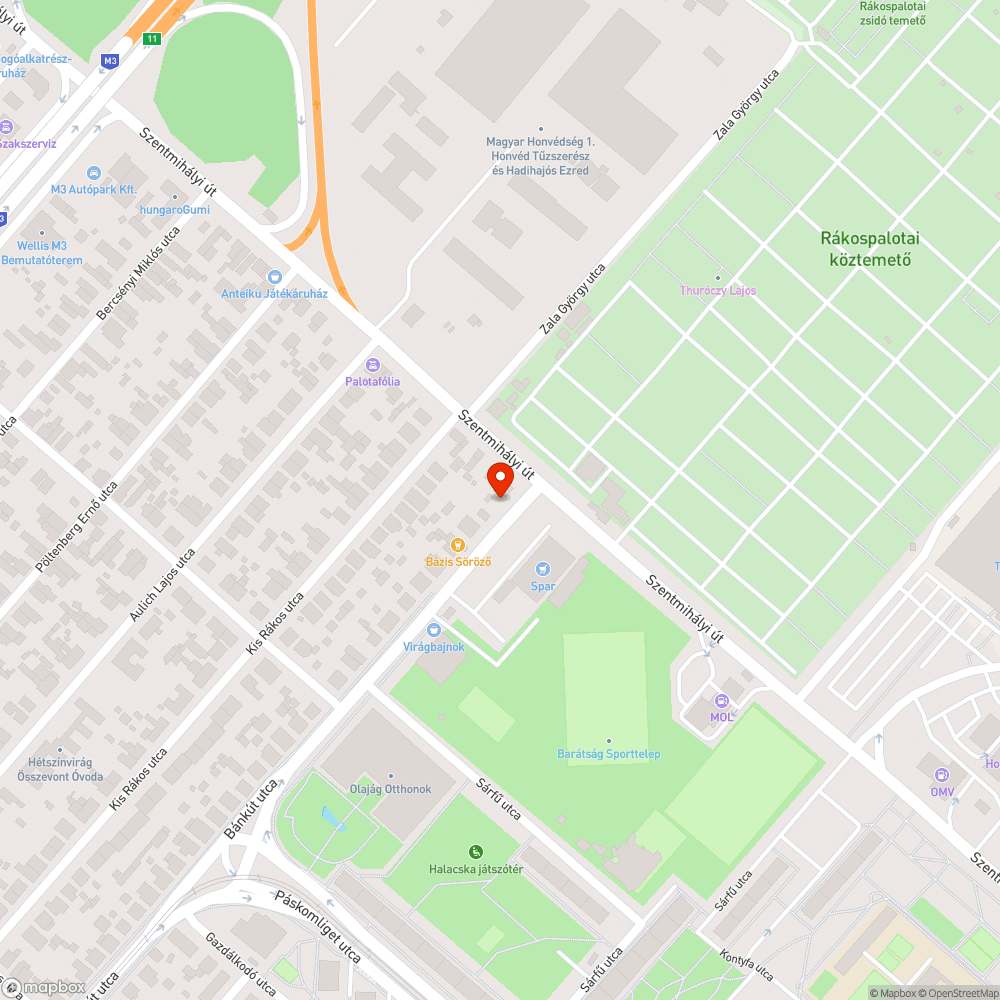 Kiáll, repedt, lukas bejelentés helye