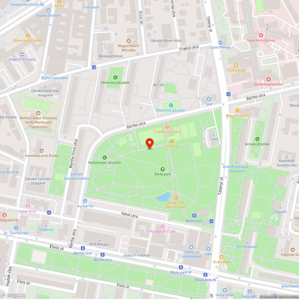 Boxzsák bejelentés helye