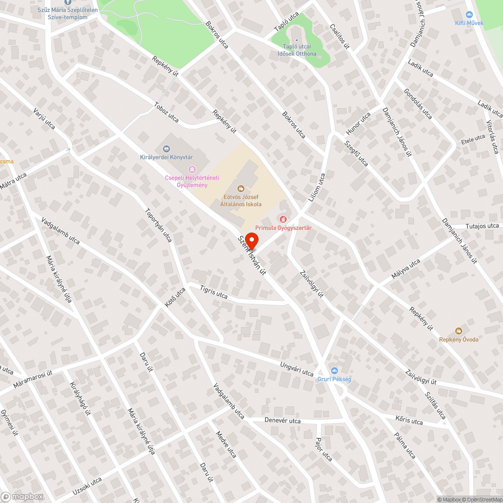 Balesetveszélyes, beláthatatlan kereszteződés bejelentés helye