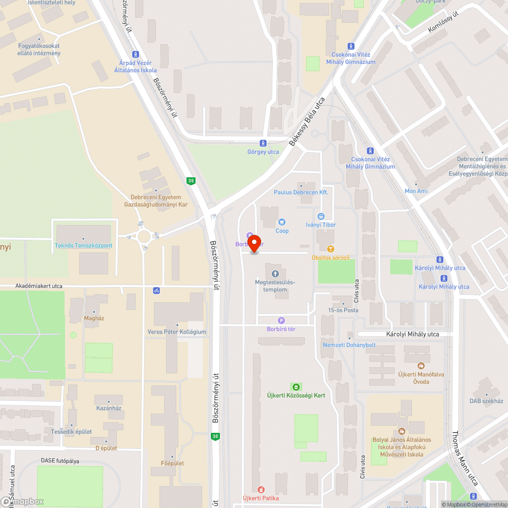 Elhagyott rendszám nélküli autó bejelentés helye