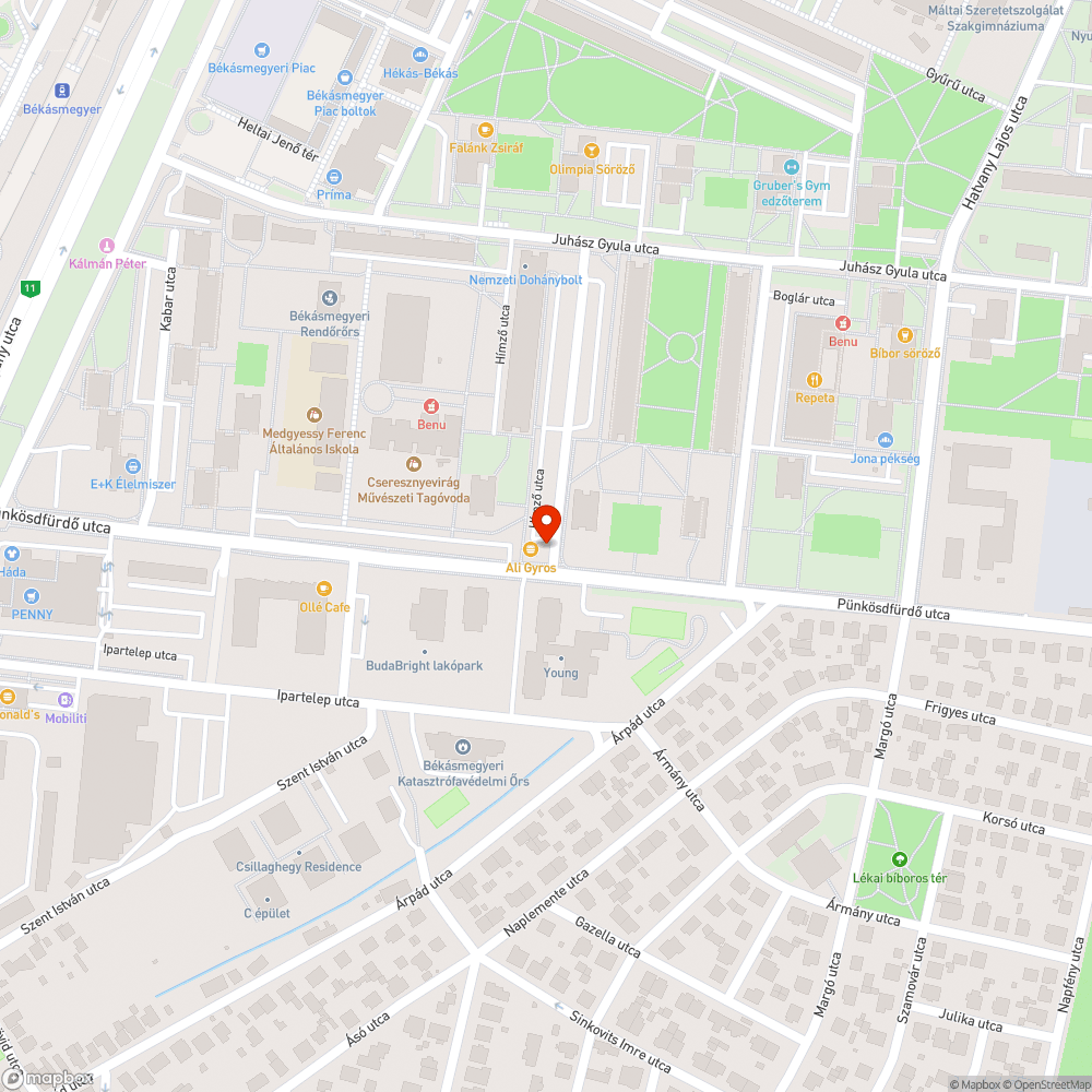 Rozsdás postaláda bejelentés helye