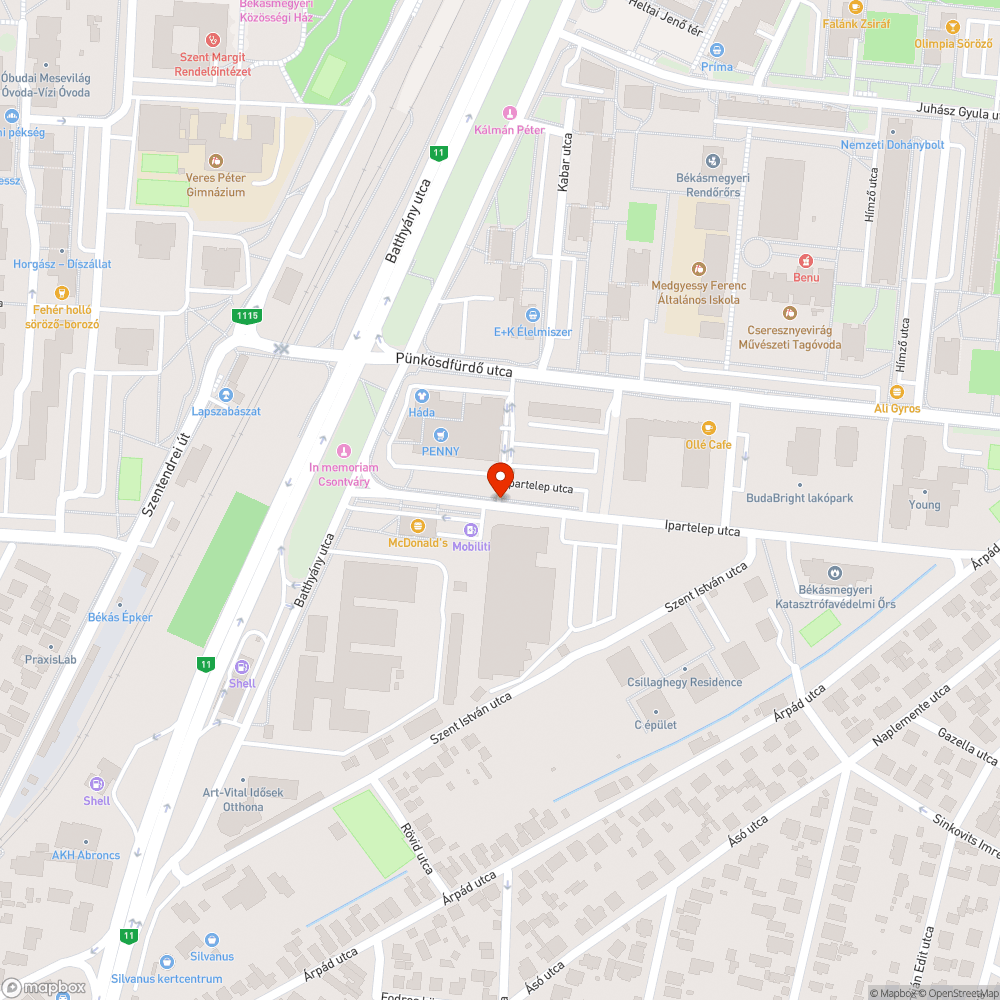 Hiányzó járda folytatás bejelentés helye