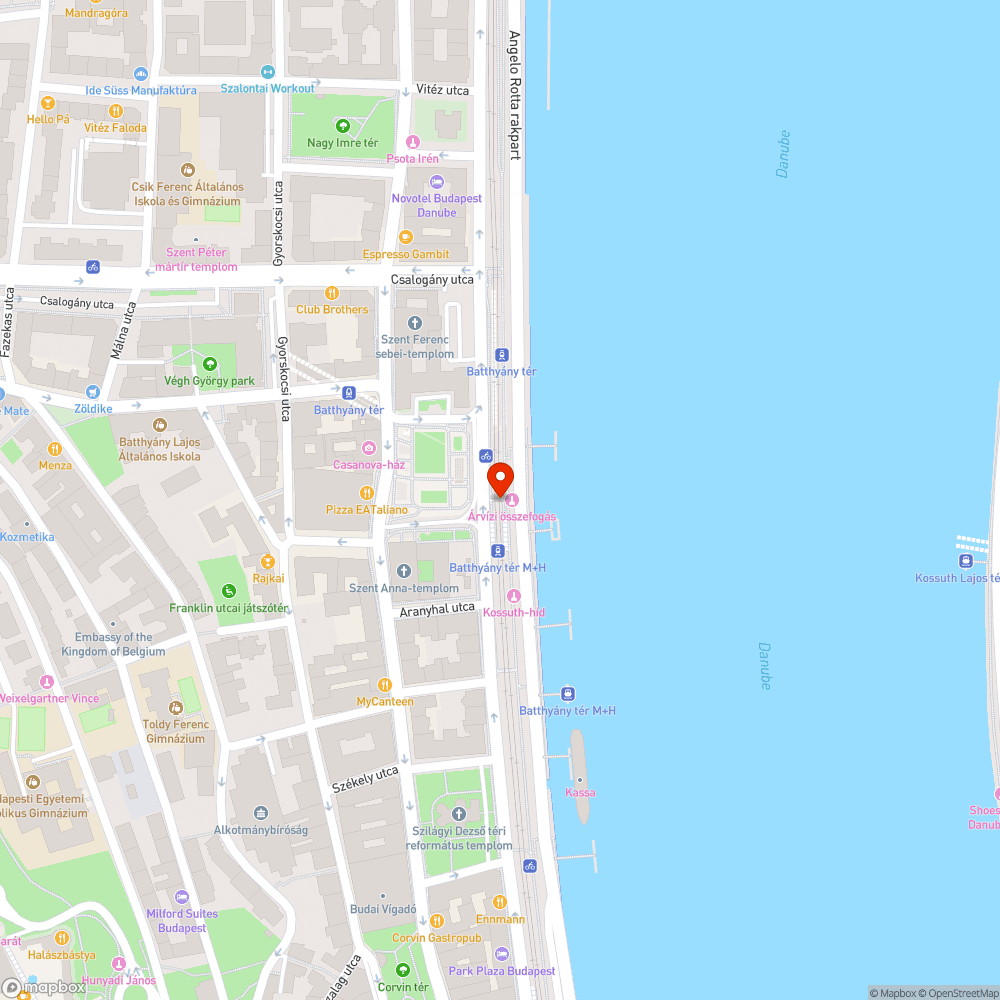 Új hév kocsik bejelentés helye