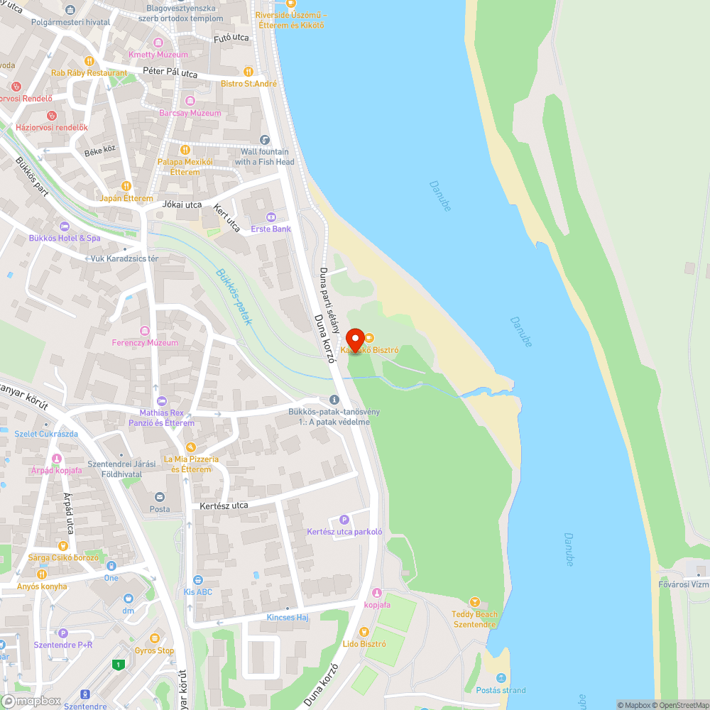 Elpusztult madár bejelentés helye