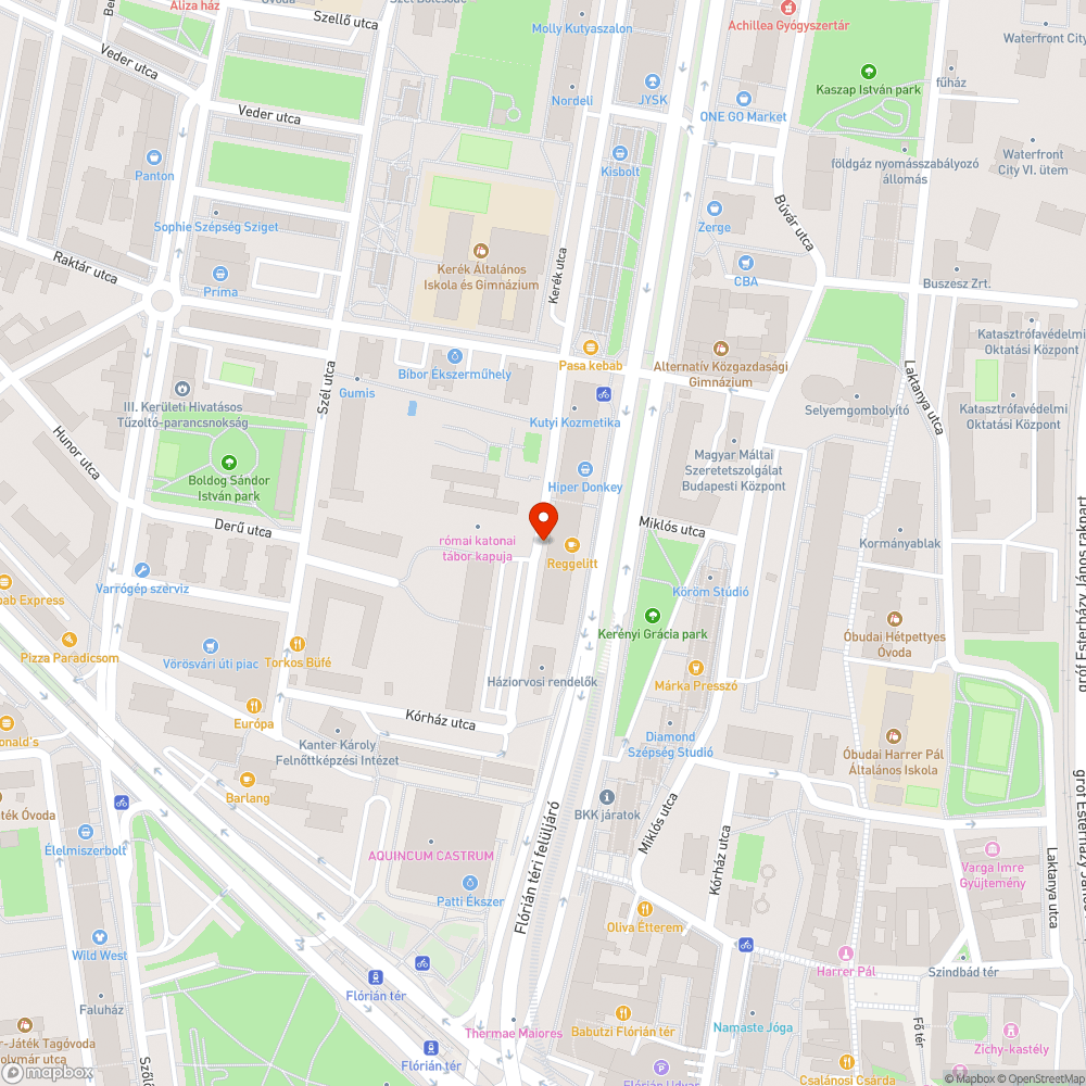 Törtött beton virágláda bejelentés helye